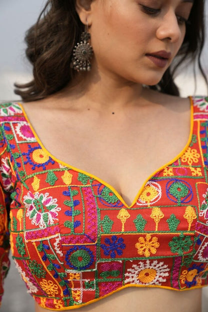 Banjaran Blouse(Multicolor)