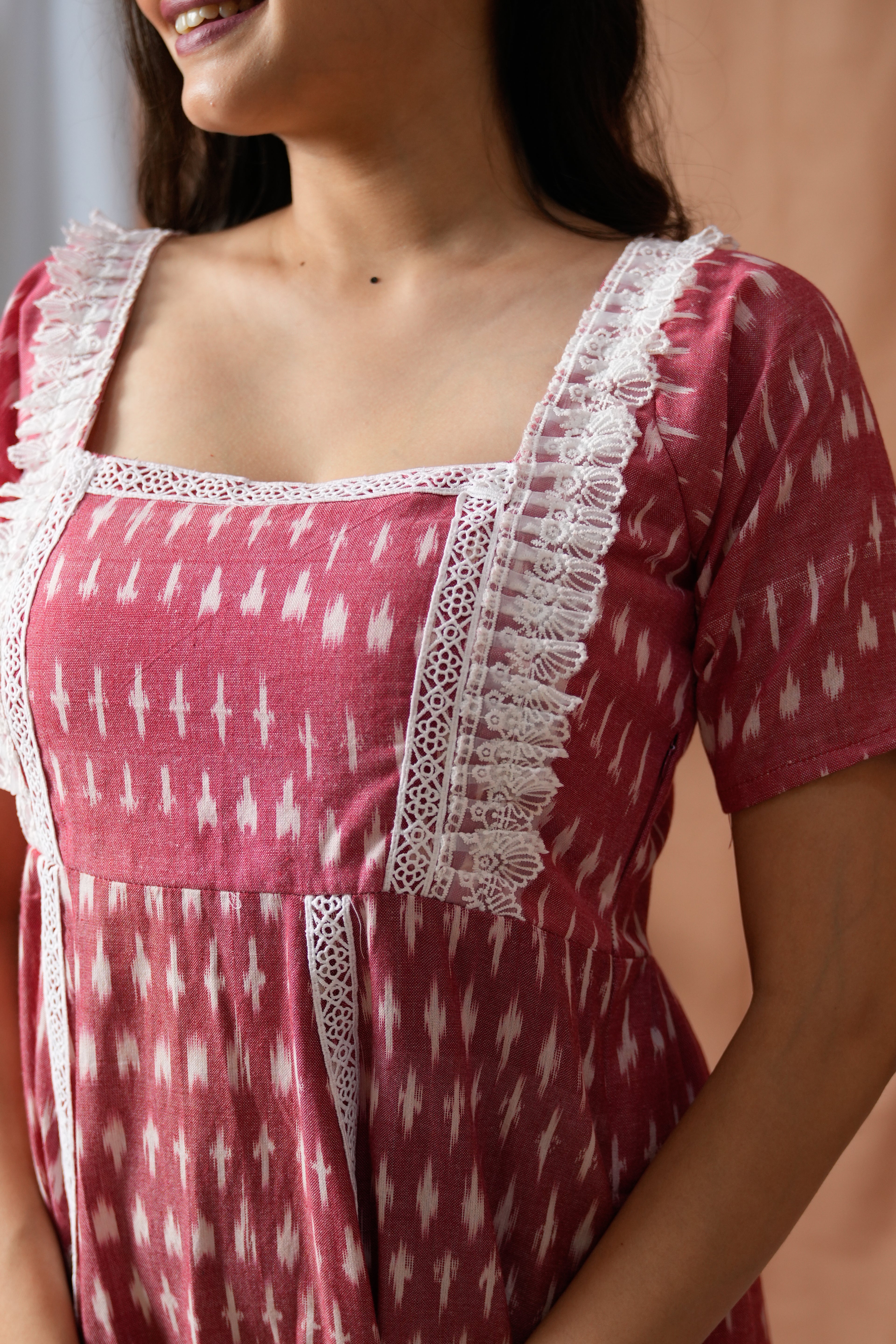 Blush Ikat Dream Dress