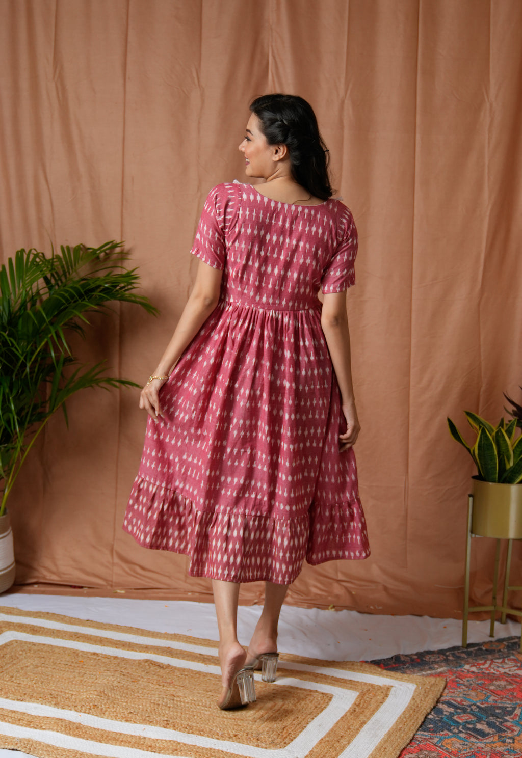 Blush Ikat Dream Dress