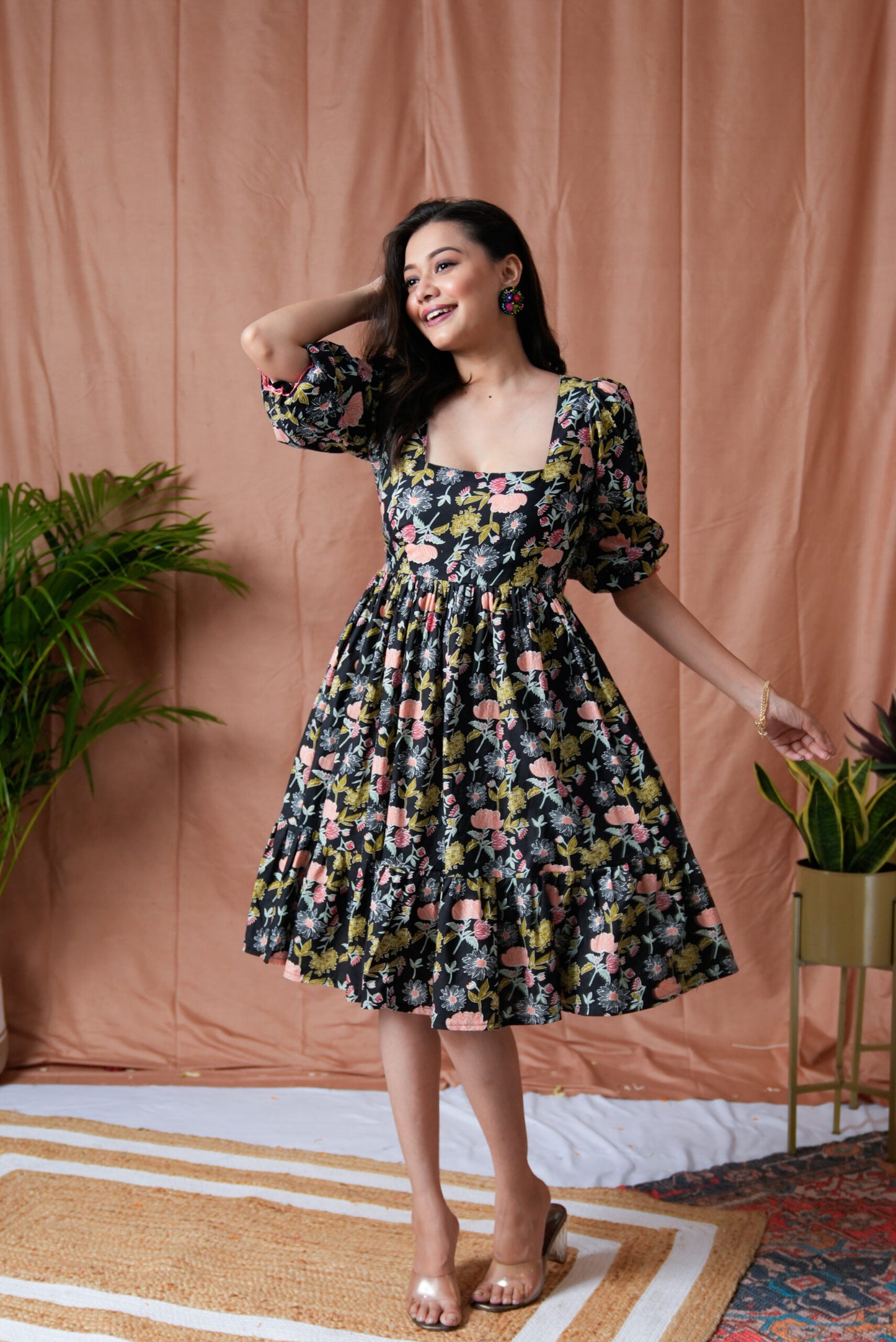 Frida Kahlo Midi Dress