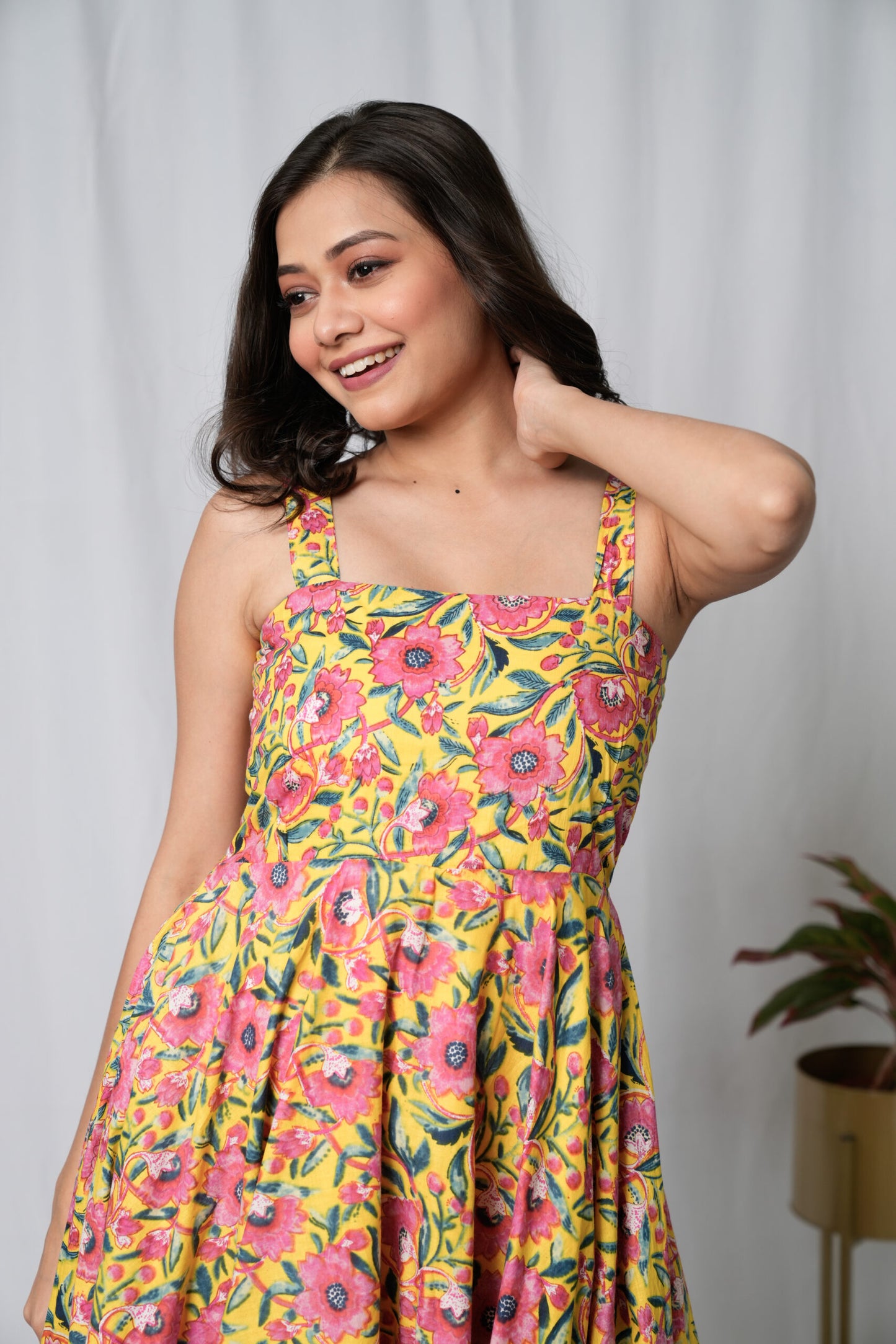 Tulip Dress- Yellow