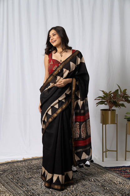 Jiya Maheshwari Cotton Silk Saree