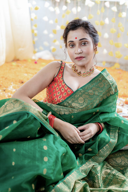 Nazakat Brocade Blouse