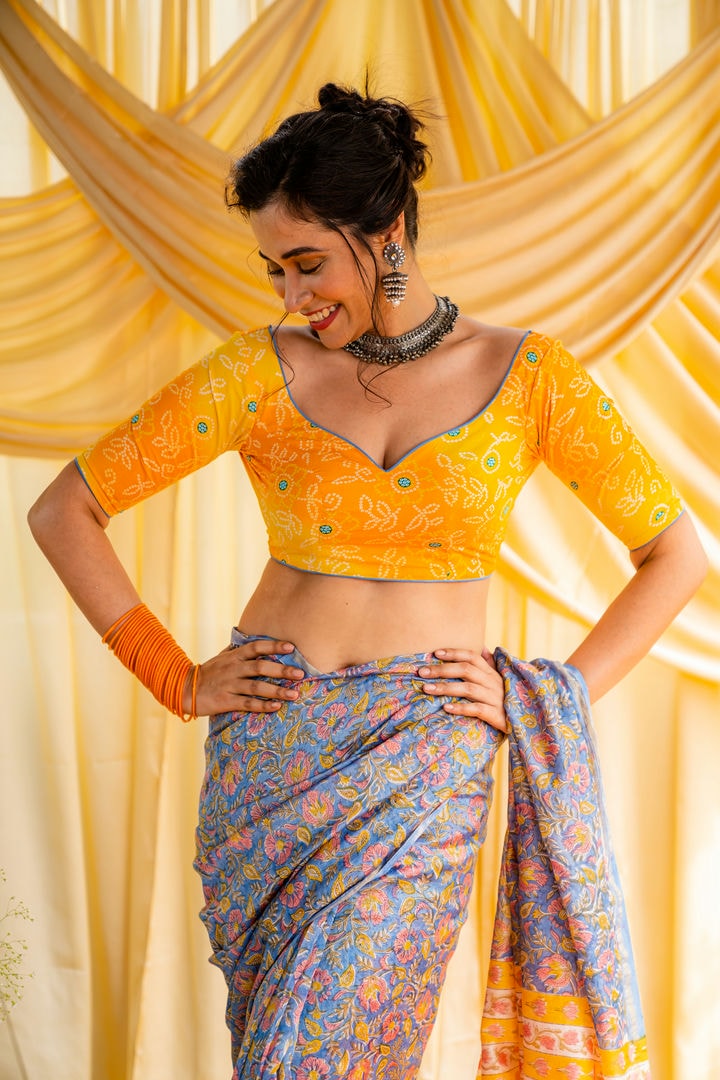 Banjara Blouse (Yellow)