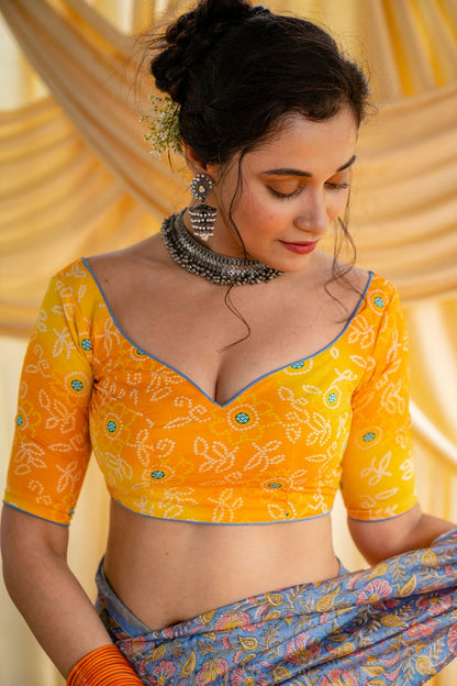 Banjara Blouse (Yellow)