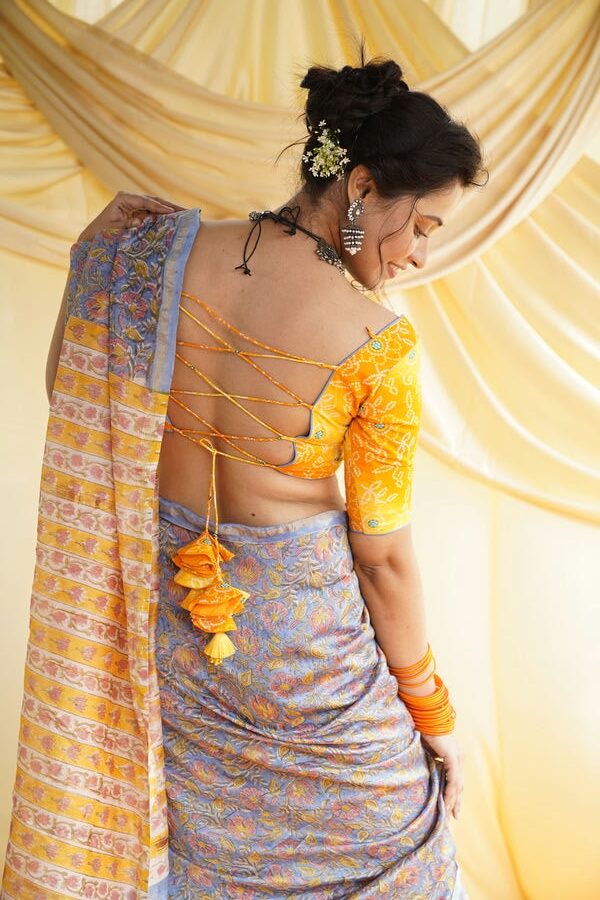 Banjara Blouse(Yellow)