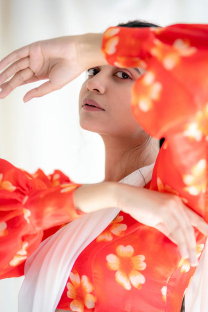 Blossom Blouse (Red Poppy)