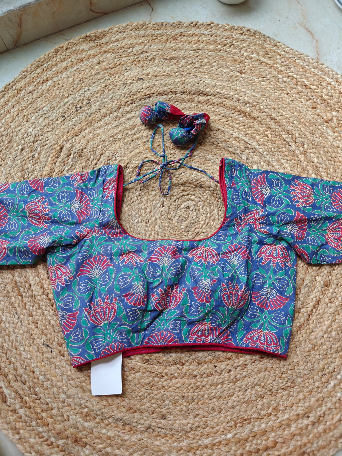 Block Printed Blouse-3