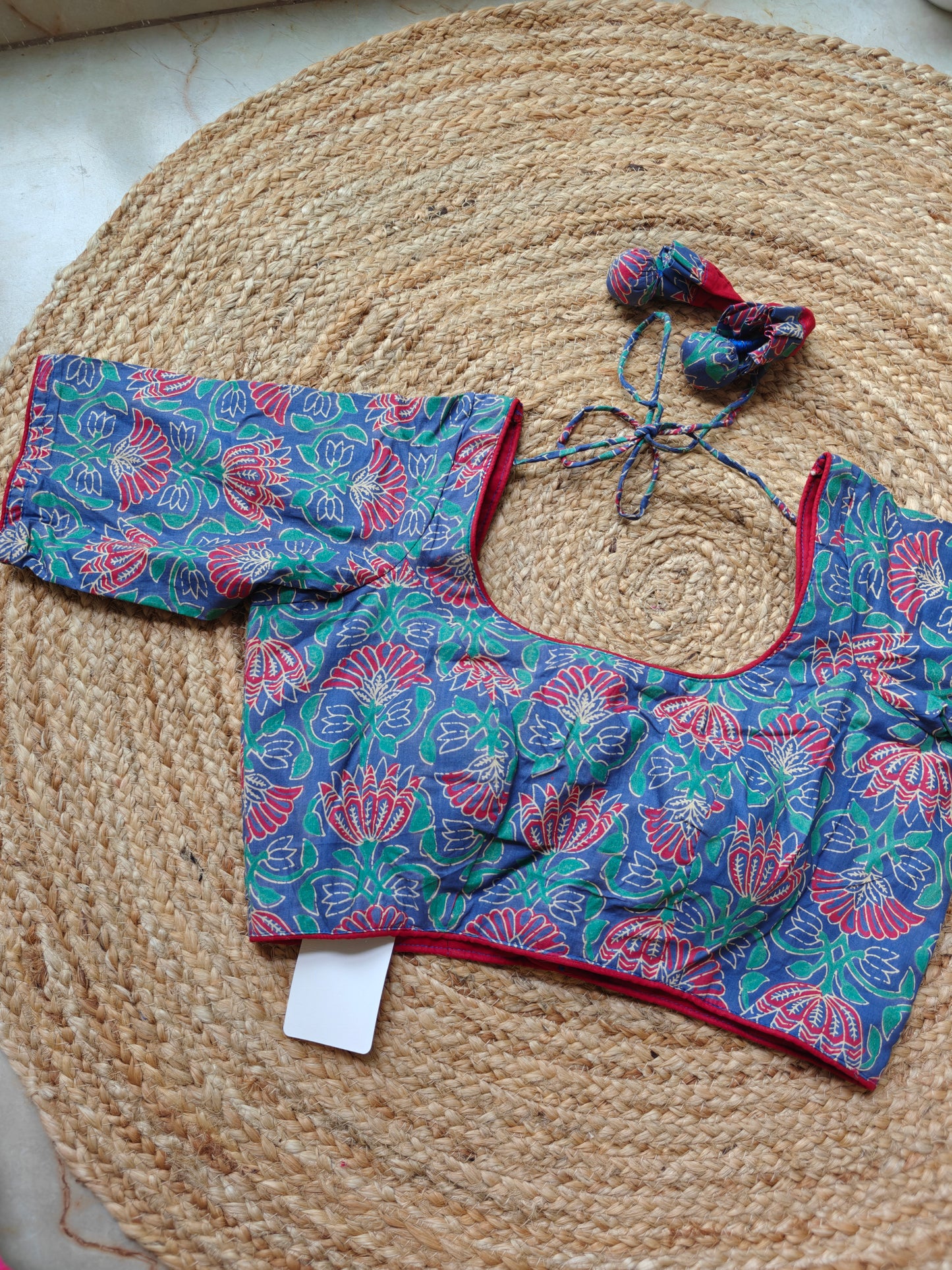 Block Printed Blouse-3