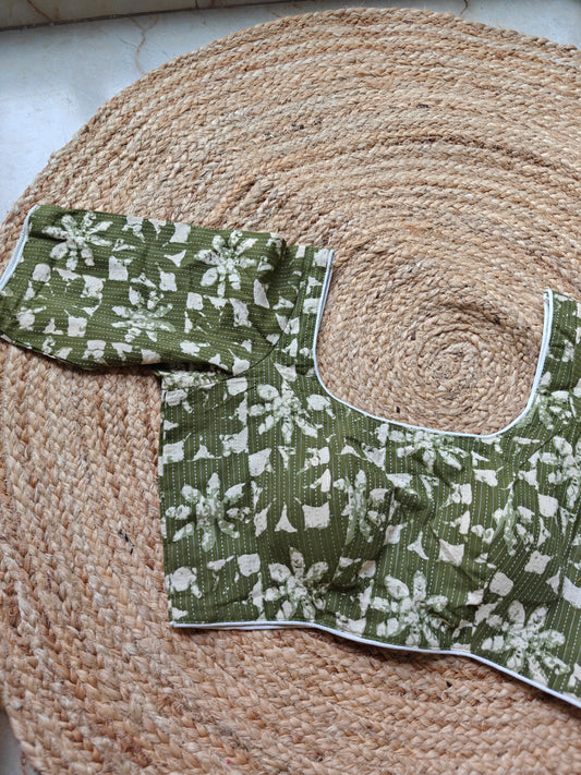 Block Printed Blouse-8