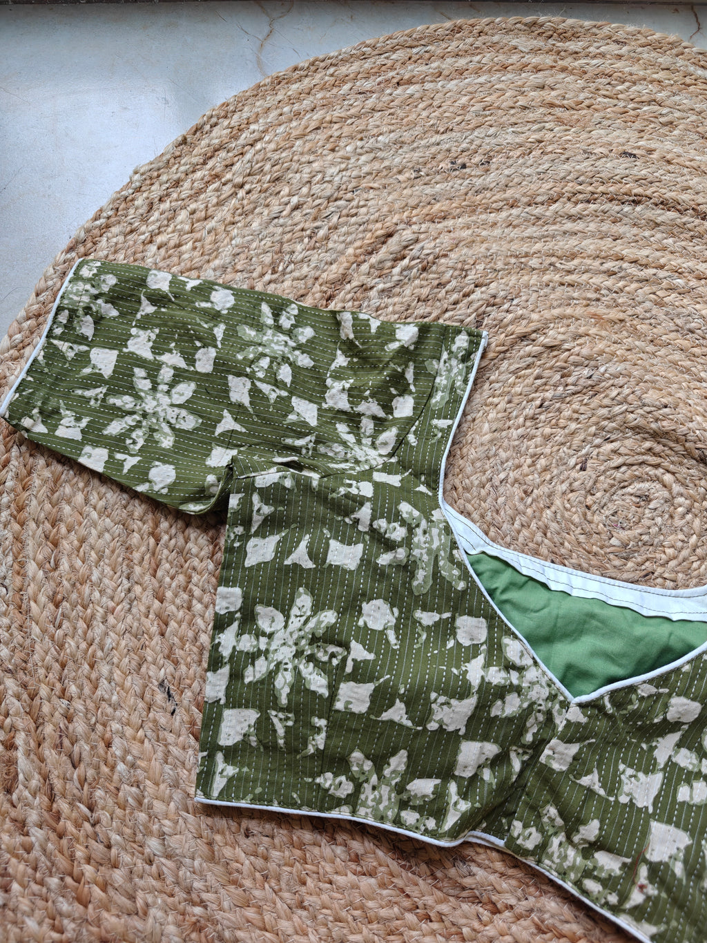 Block Printed Blouse-8
