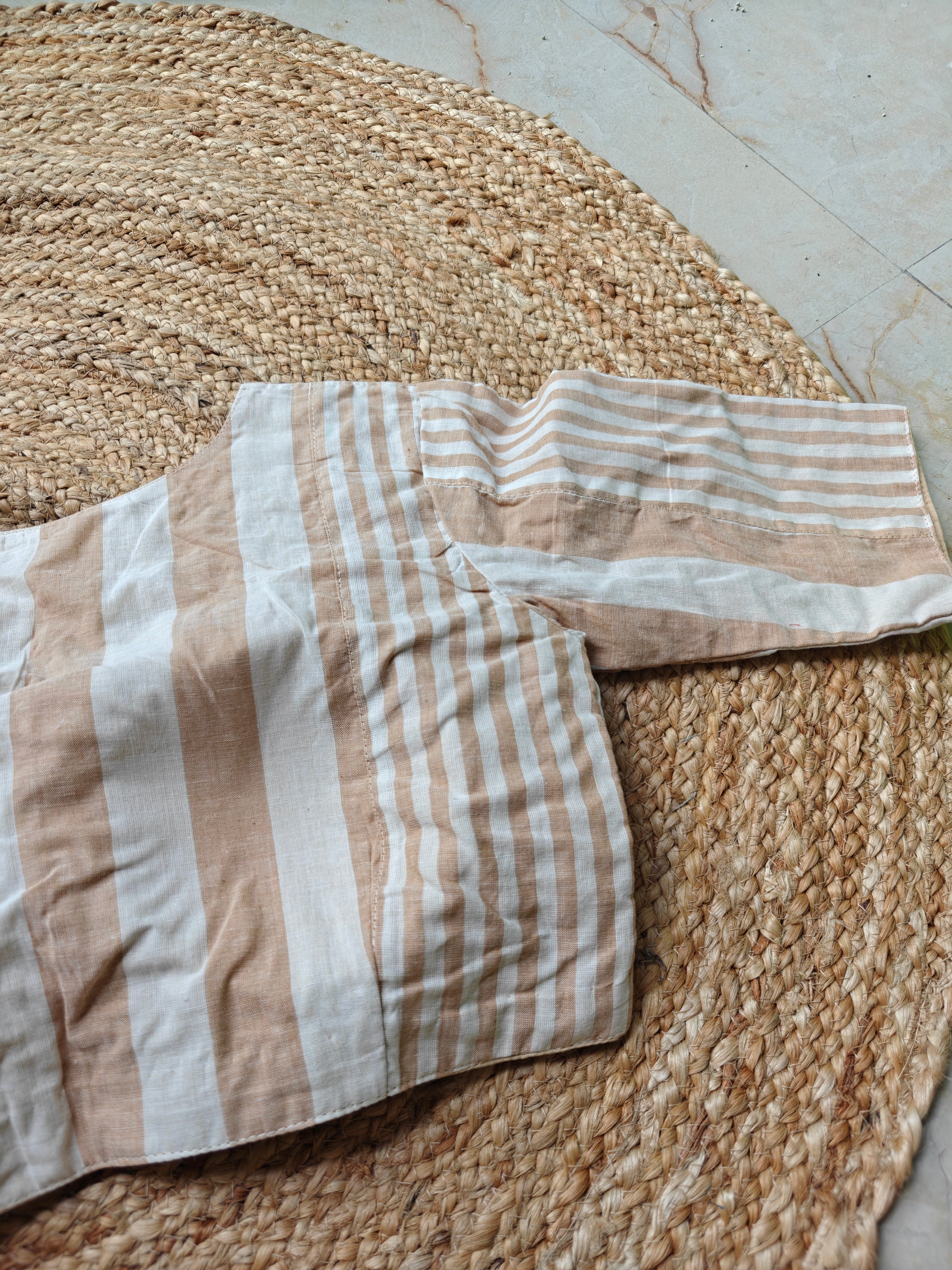 Slub Cotton Khadi Blouse