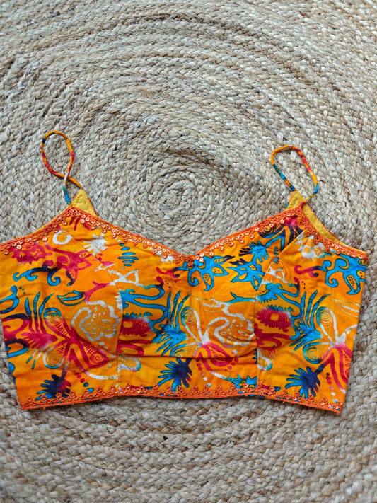 Panchi Noddle Strap Blouse