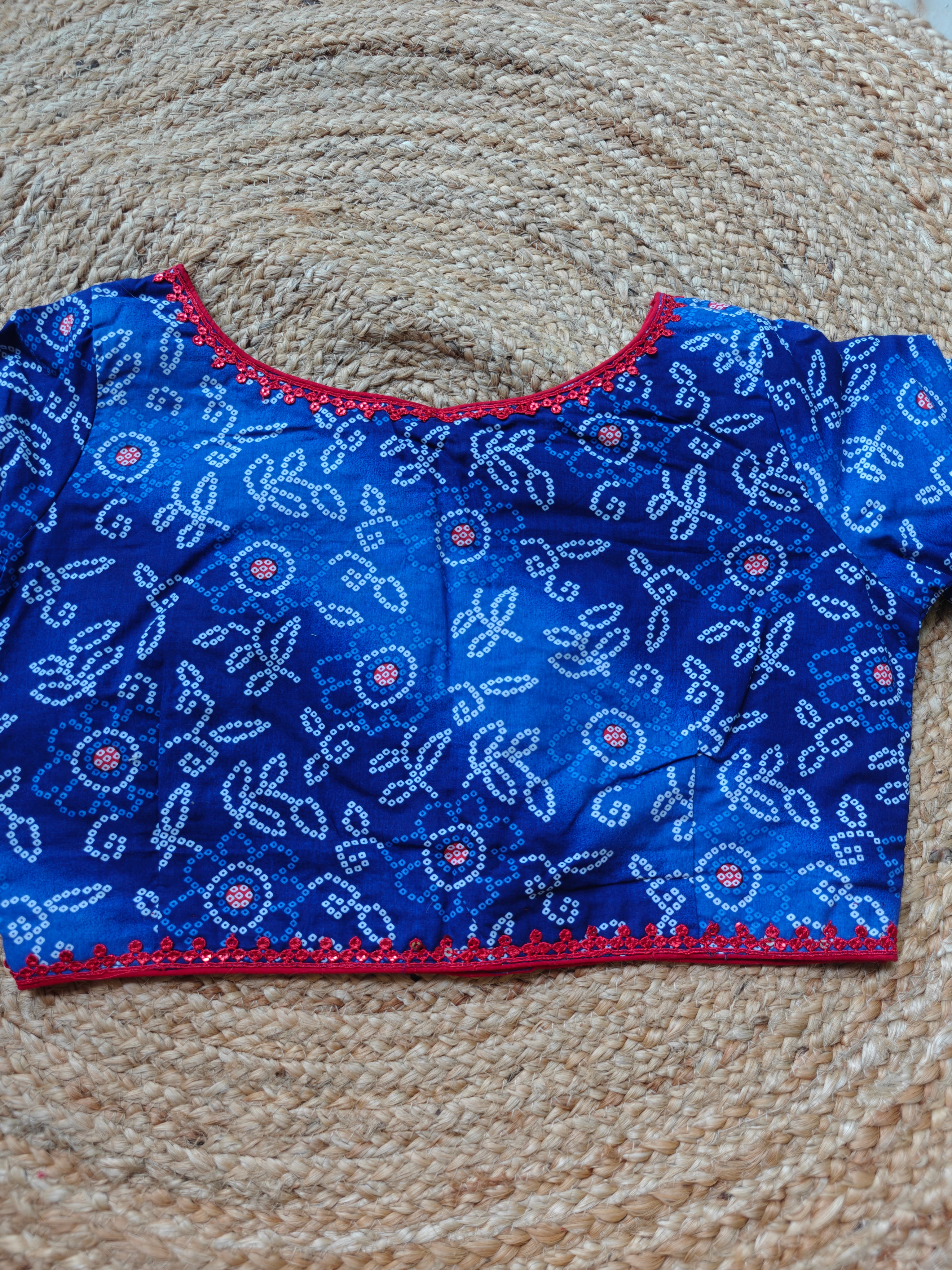 Block Printed Blouse-5