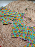 Block Printed Blouse-4
