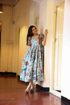 Akashi Printed Maxi Dress