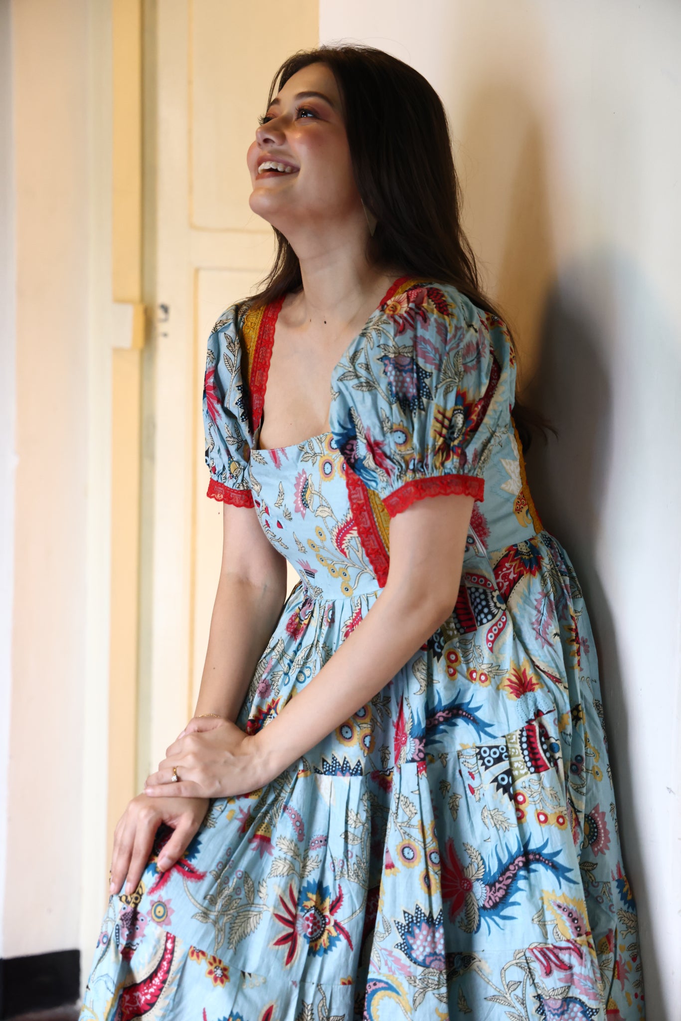 Akashi Printed Maxi Dress