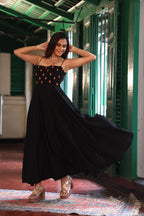 Nazneen Maxi Dress-Black