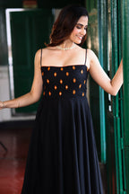 Nazneen Maxi Dress-Black