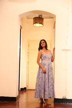 Lavender Bloom Maxi Dress