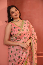 Peachy Gleam  Blouse