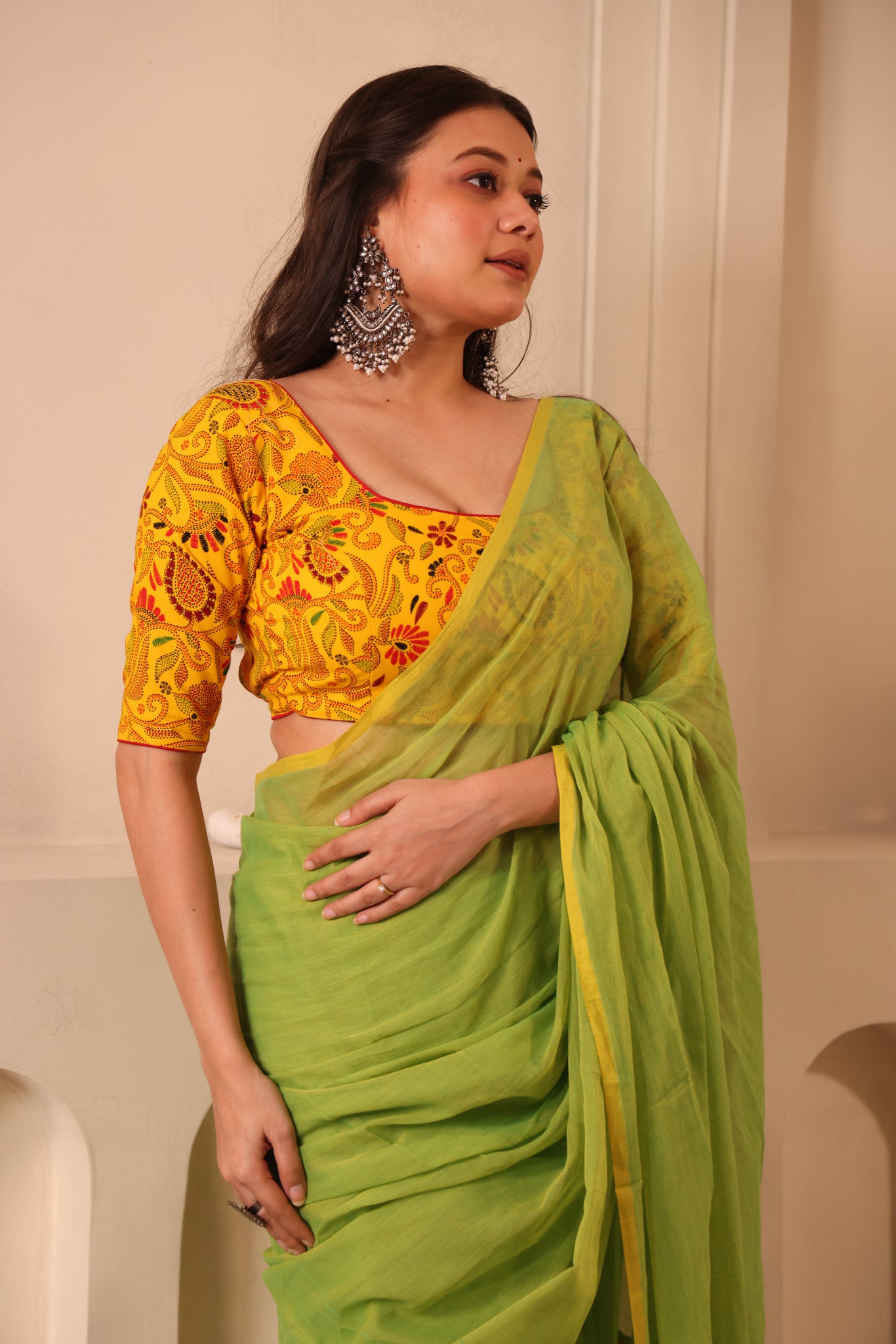 Banjara Haldi Noor Blouse