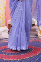 Lilac Phulwa Saree