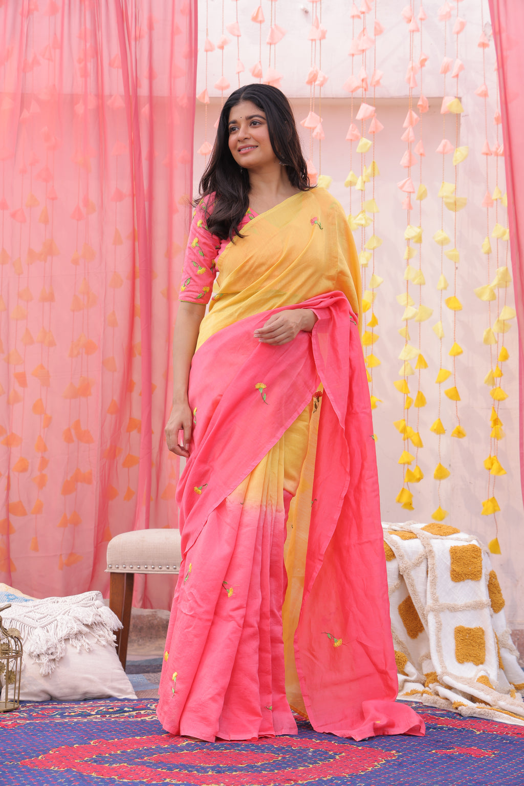 Noorani Phool Saree