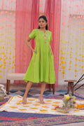 Neon Bloom Dress