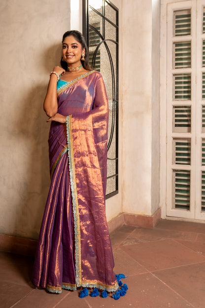 Ujala Tissue Raga  Saree