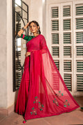 Nusrat Hand embroidered Saree