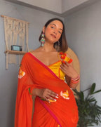 Peela Rang Blouse