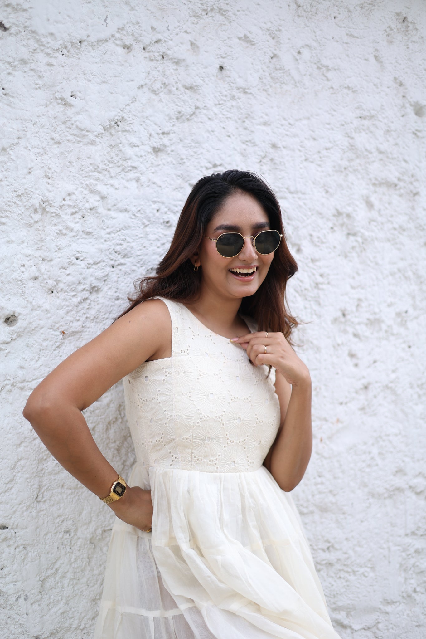 Vanila Bloom Midi Dress