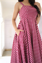Willow Check Dress