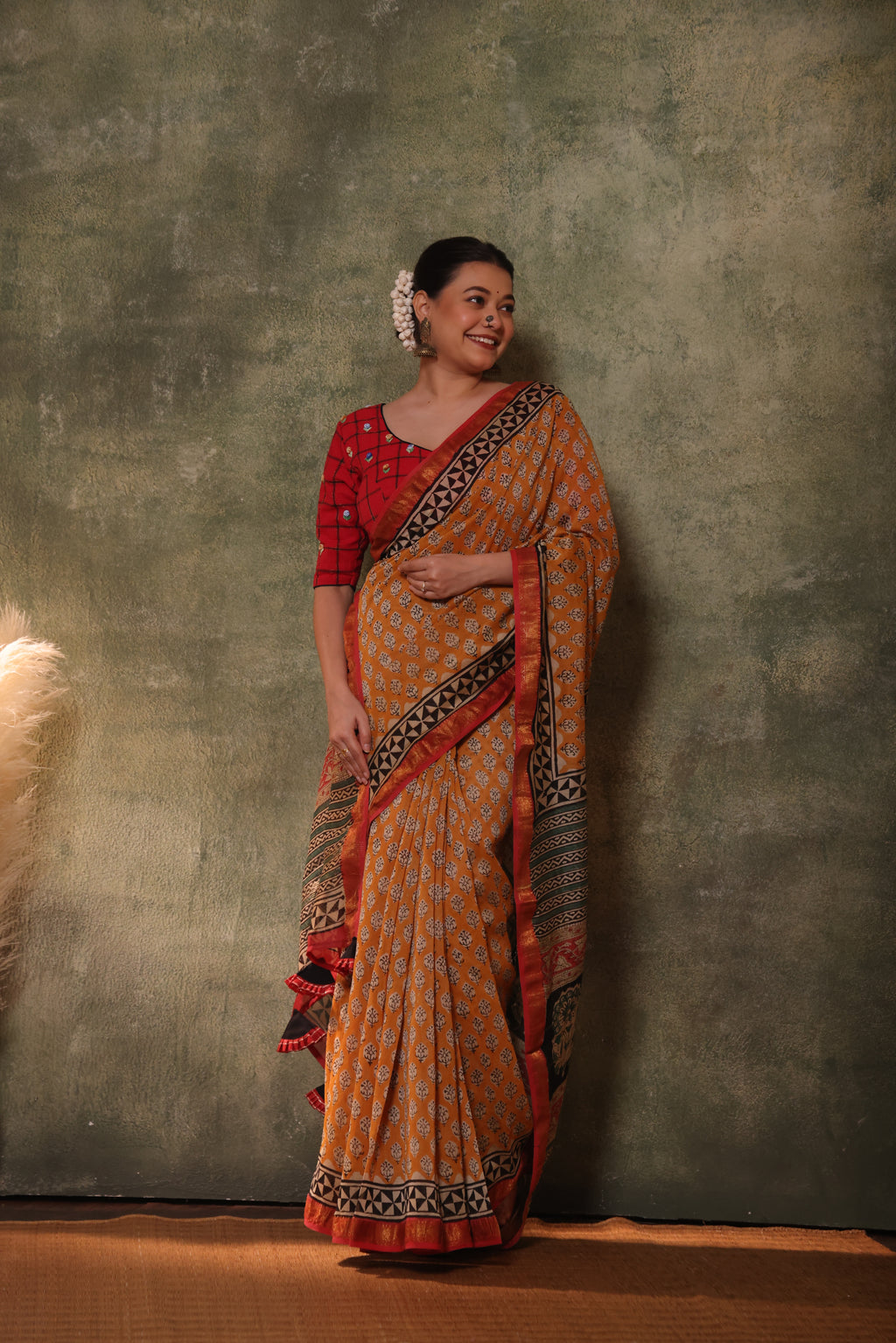 Sabika Maheshwari Cotton Silk Saree