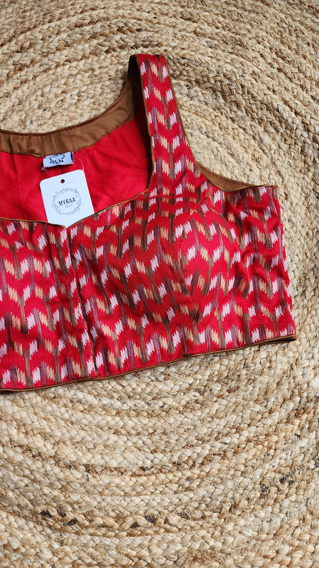 Crimson Air Sleeveless Blouse