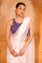 Bloom Check Racer Back Blouse