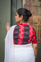 Red Eclipse Blouse