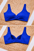 Contour Blouse - Royal Blue