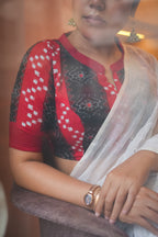 Red Eclipse Blouse