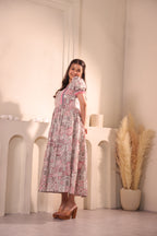 Latifa Printed  Maxidress