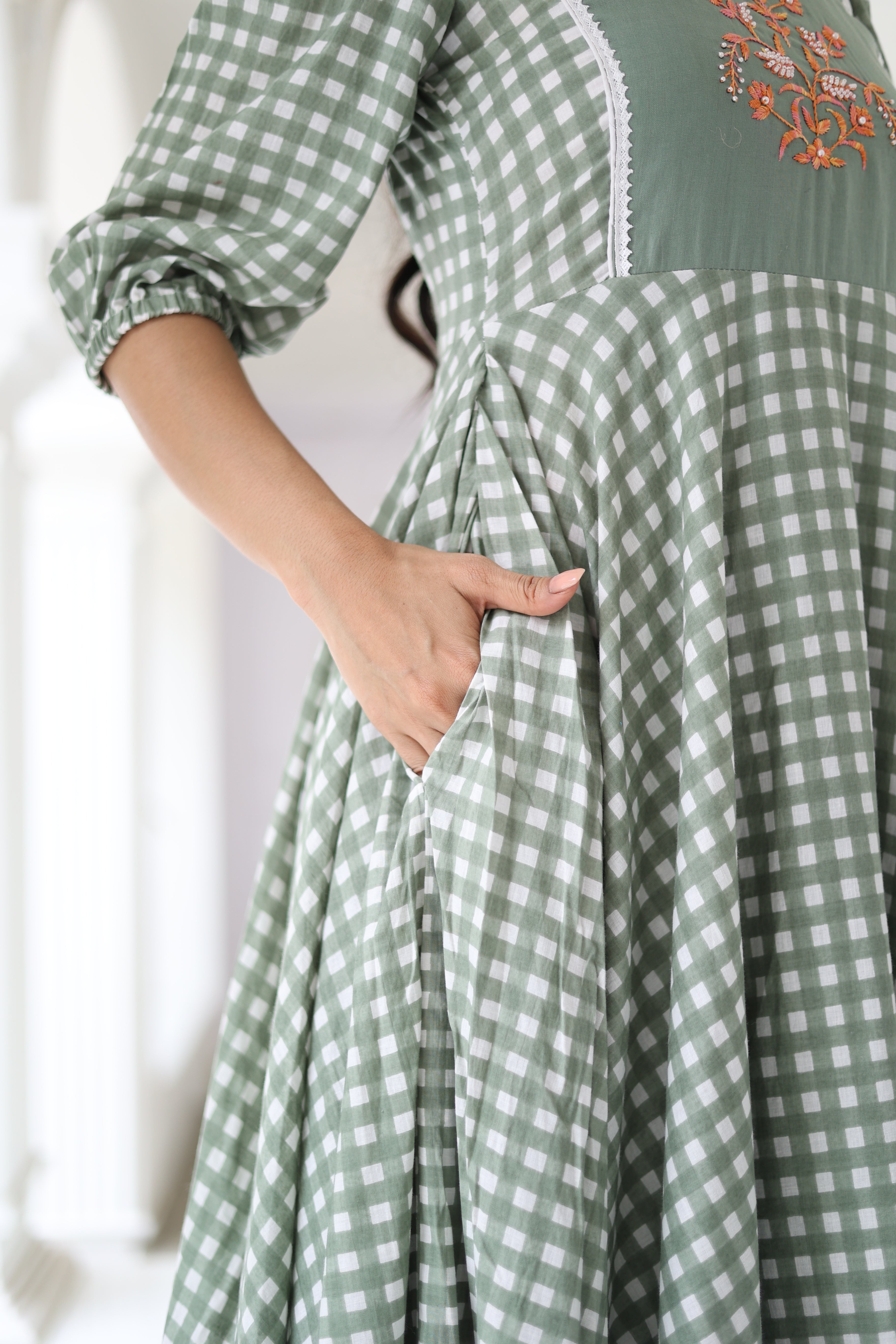 Friday Gingham Dress