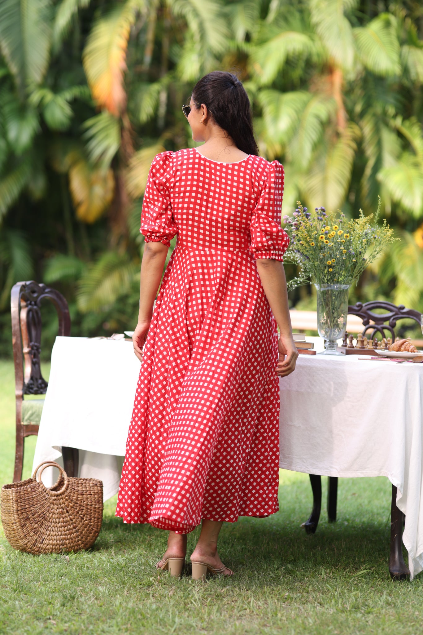 Sunday Gingham Dress