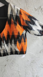 DOUBLE IKAT BLOUSE