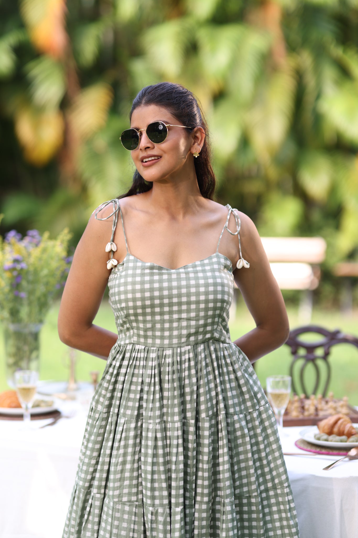 Lemonade Gingham Dress