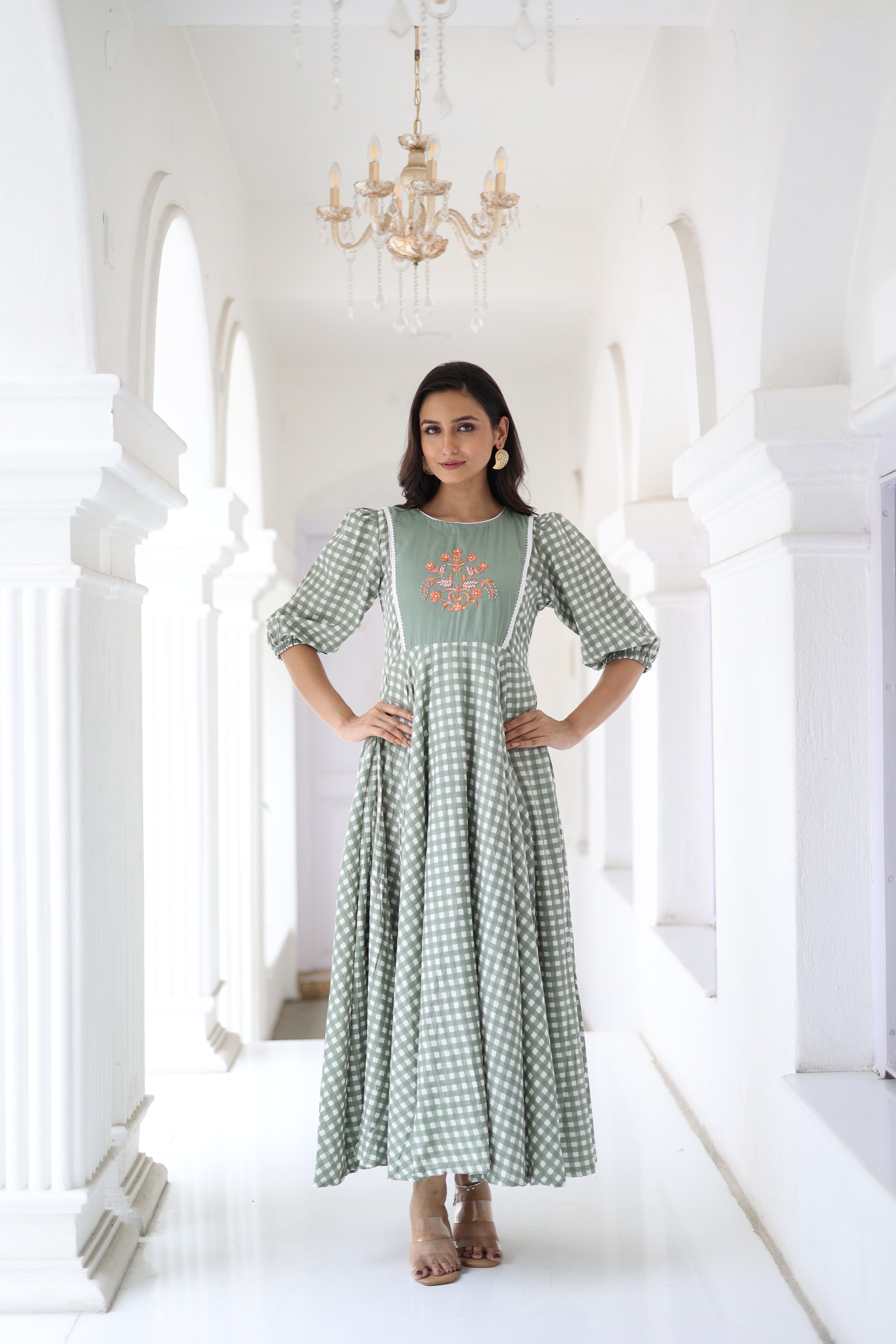 Friday Gingham Dress