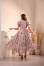 Latifa Printed  Maxidress