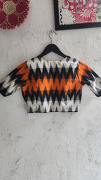 DOUBLE IKAT BLOUSE
