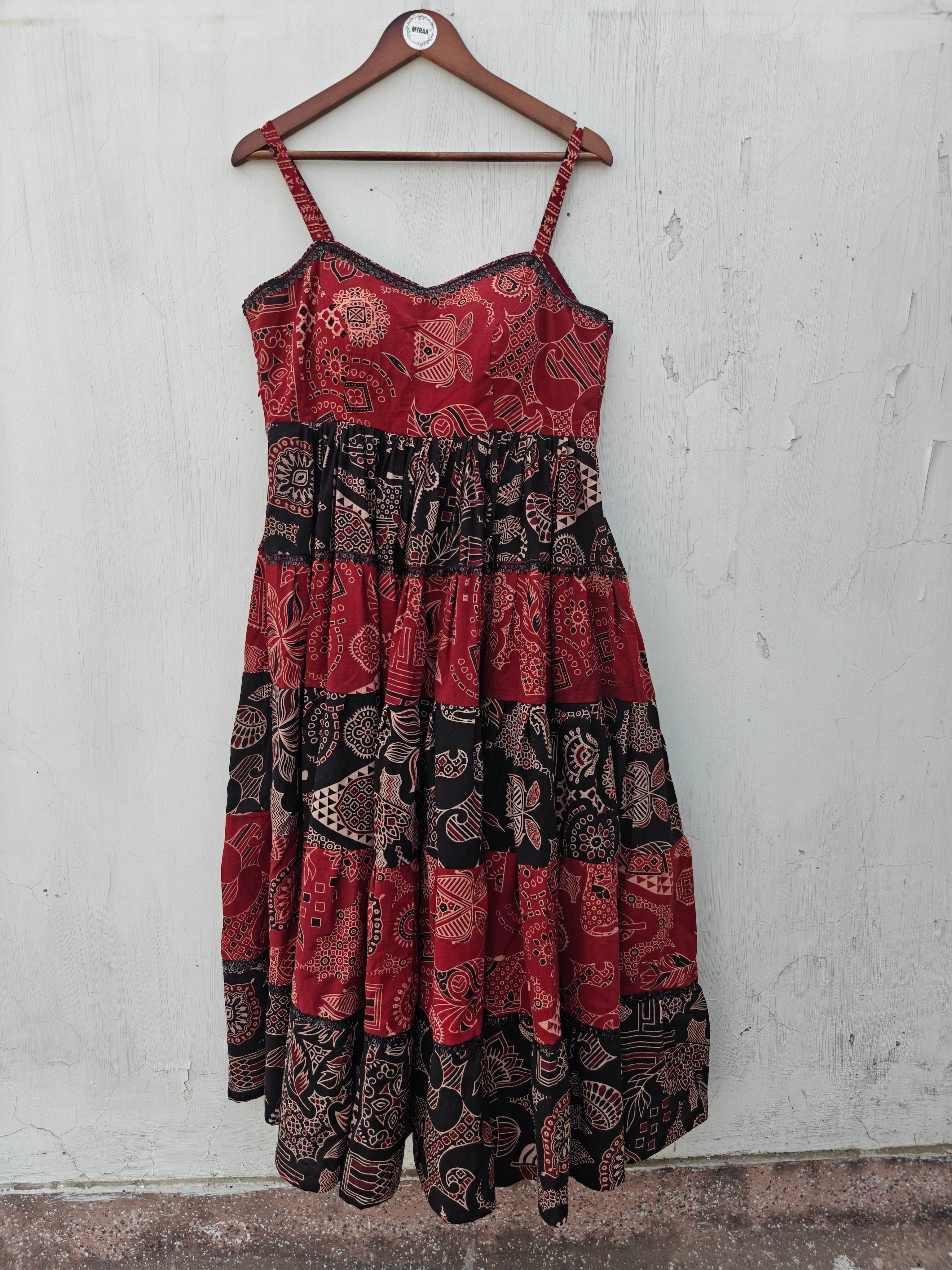 Laiba Ajrakh Maxidress