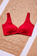 Contour Blouse - Red